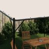 Gartenpavillon, Pavillon Weiß 4x4 m 180 g/m² Stoff und Stahl Bild 3