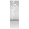 vidaXL Garten Sichtschutz-Leinwand Floral Silber 50 x 32 x 150 cm 876481 Bild 5