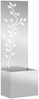 vidaXL Garten Sichtschutz-Leinwand Floral Silber 50 x 32 x 150 cm 876481 Bild 2