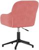 vidaXL Bürostuhl Drehbar Rosa Samt 344860 Bild 5