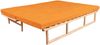 Marior HOME 'Le MAR' Klappbett, Buchenholz, natürliche Farbe, Orange Bild 2