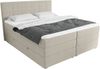 99rooms Dante Boxspringbett Strukturstoff INARI Beige Bonell-Federung 180x200 cm Bild 2