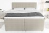 99rooms Dante Boxspringbett Strukturstoff INARI Beige Bonell-Federung 180x200 cm Bild 3