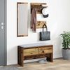 vidaXL Flurmöbel-Set mit Schubladen 4 pcs Altholz Holzwerkstoff 871527 Bild 4