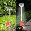 Spetebo LED Solarleuchte LED Solar Edelstahl Wegeleuchte 39 x Ø 9 cm - 2er Set, Einschaltautomatik, LED fest integriert, kaltweiß, Garten Deko Beleuchtung kalt weiß Bild 4
