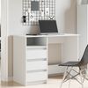 vidaXL Schreibtisch Weiß 102x50x75 cm Holzwerkstoff 860463 Bild 3
