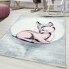 Runder Teppich BAMBI PINK 160 X 160cm Bild 5