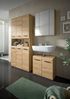 Badkombination (B/H/T: 165x185x46 cm) in Artisan Oak Nachbildung und Artisan Oak Nachbildung Bild 5