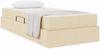 vidaXL Aufbewahrungsbett mit Matratze Creme 100 x 200 cm Polyester 3399644 Bild 3