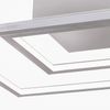 LED Schlafzimmerleuchte, 3 flammig, silber, L 30 cm, MANAS Bild 5