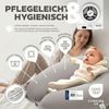 Sei Design Stillkissen Schwangerschaftskissen 170x30 cm, Füllung: schadstoffgeprüfte 3-D EPS-Mikroperlen Sand-Bärchen Bild 3