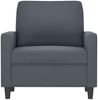 vidaXL Sessel Dunkelgrau 60 cm Samt 359180 Bild 3
