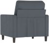 vidaXL Sessel Dunkelgrau 60 cm Samt 359180 Bild 5