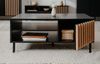Couchtisch Biella in schwarz und Eiche 110 cm Bild 2