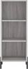 vidaXL Sideboard Grau Sonoma 34,5x32,5x90 cm Holzwerkstoff 828746 Bild 4