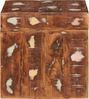 vidaXL Nestingtisch 3 pcs Braun Massives upgecyceltes Holz 4104562 Bild 5