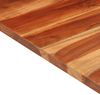 vidaXL Tischplatte Massivholz Akazie 25-27 mm 60x60 cm 285988 Bild 5
