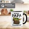 MoonWorks Tasse Tasse Geschenk Papa Sprüche Geschenkidee Vatertag Lustig Motiv, Keramik Bild 3