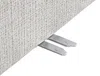 Vente-unique - RUZOLO Sofa Stoff Beige - B 105 cm x H 67 cm x L 242 cm Bild 3
