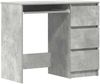 vidaXL Schreibtisch Betongrau 90x45x76 cm Holzwerkstoff 801377 Bild 2