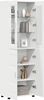 vidaXL Highboard mit Regal FLORIN Weiß 60 x 35 x 182 cm Holzwerkstoff 3397914 Bild 3