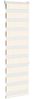 vidaXL Doppelrollo Marmorbeige 45x150 cm Stoffbreite 40,9 cm Polyester 4014640 Bild 3