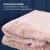 Kuscheldecke "Popcorn" Cashmere Soft-Touch Camel 150x200 cm Bild 2