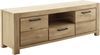 Lowboard >SILIAS< in natur geölt, Wildeiche teilmassiv - 192x65x50cm (BxHxT) Bild 5