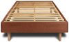 Bett mit gefüttertem Kopfteil – Bouclé-Stoff - 90x190 cm Bild 3