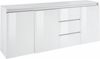 Home affaire Sideboard Magic, Kommode, Schrank, Stauraumschrank, mit 3 Türen und 3 Schubkästen Hochglanz lackiert (B/T/H) 200x40x81 cm Bild 4