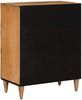 Sideboard, Kommode Natur 60 x 33 x 75 cm Massivholz Mango Bild 5
