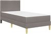 vidaXL Bettrahmen Taupe 80 x 200 cm Polyester 3414927 Bild 3