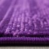 Kurzflor Teppich Pago rechteckig - 160x230 cm - Lila Bild 4