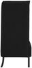 vidaXL Hoher Rücken Sofa 101cm Schwarz Stoff 42010834 Bild 5