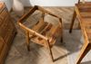 Stuhl Sheesham 45x51x76 braun lackiert ANCONA #100 Bild 2