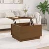 vidaXL Couchtisch Honigbraun 60x50x35 cm Massivholz Kiefer 813418 Bild 3
