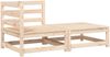 vidaXL Garten-Ecksofa mit Kissen und Hocker 838109 Bild 4