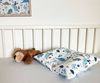 Babydorm Babykopfkissen Original Größe II Dino Weiß Bild 3