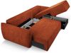 Micadoni Ecksofa Kaelle 4-Sitzer mit Schlaffunktion Rechts Chenille Terrakotta Bild 4