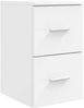 vidaXL Badezimmerschrank Inzwischen Weiß 30 x 41 x 50 cm Holzwerkstoff 890366 Bild 2