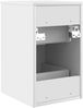 vidaXL Badezimmerschrank Inzwischen Weiß 30 x 41 x 50 cm Holzwerkstoff 890366 Bild 5