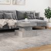 vidaXL Couchtisch mit LED-Leuchten Betongrau 50x50x40 cm 839843 Bild 4
