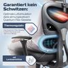 CLOUVOU ProSeat, ergonomischer Bürostuhl, thermoregulative Materialien, 4D-Armlehnen, 3D-Kopfstütze, BladeWheels, Schwarz Bild 5