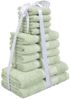 OTTO home Handtuch Set Vanessa, 10-tlg Handtuch-Set, weich, in Standard- und Premium-Qualität, Walkfrottee (Set, 10-St), 100% Baumwolle, Duschtücher, Handtücher, Gästetücher, mit Bordüre Bild 4
