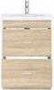 vidaXL Badezimmermöbel-Set Sonoma-Eiche 61 x 40 x 84,5 cm 3404368 Bild 3