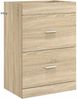vidaXL Badezimmermöbel-Set Sonoma-Eiche 61 x 40 x 84,5 cm 3404368 Bild 4