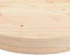 vidaXL Tischplatte Rund Ø70x3 cm Massivholz Kiefer 833667 Bild 5