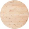 vidaXL Tischplatte Rund Ø70x3 cm Massivholz Kiefer 833667 Bild 2