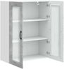 vidaXL Wandglas-Schrank PORTO Beton Grau 80 x 31 x 100 cm 885508 Bild 5