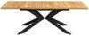 DUBI Möbel Esstisch MALTE, Metallgestell, ausziehbar, 140-180-220cm, 2 Einlegeplatten 4-8 Pers. Bild 2
